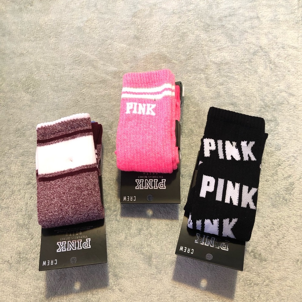 💕Pink 6 Pairs Socks 💕💕